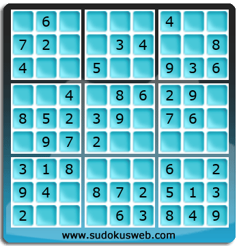 Nivel Muito Facil de Sudoku