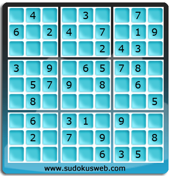 Sudoku de Nivel Fácil Sudoku de Nivel Fácil