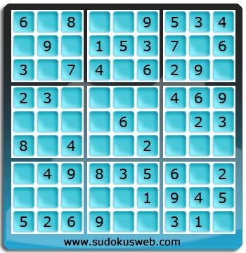 Sudoku von sehr einfacher höhe