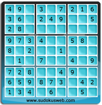 Sudoku von sehr einfacher höhe