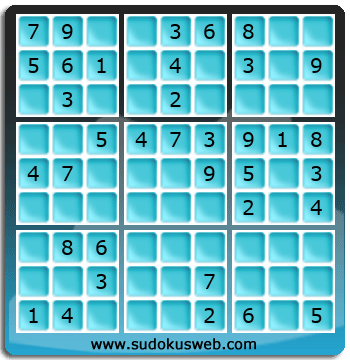 Sudoku von einfacher höhe