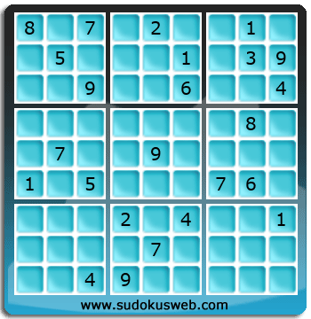 Sudoku von Fachmännischer höhe