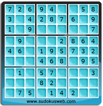 Sudoku de Niveau Très Facile