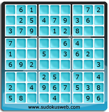 Sudoku de Nivell Molt Fàcil Sudoku de Nivell Molt Fàcil