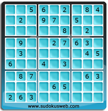 Sudoku von mittelmässiger höhe