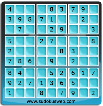 Sudoku de Nivel Muy Fácil