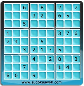 Sudoku von mittelmässiger höhe