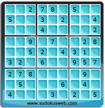 Sudoku von einfacher höhe