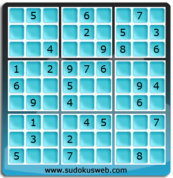 Sudoku von mittelmässiger höhe