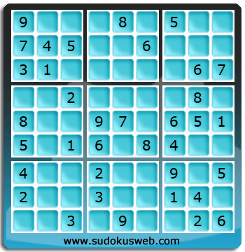 Nivel Facil de Sudoku