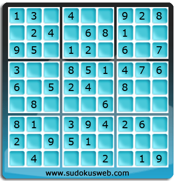 Very Easy Level Sudoku