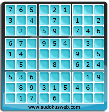 Sudoku de Niveau Très Facile