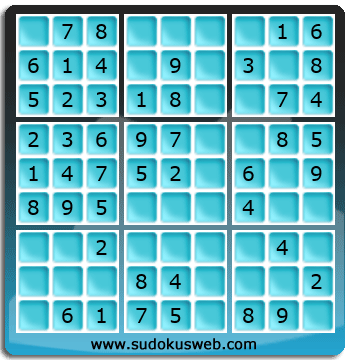 Sudoku de Nivell Molt Fàcil