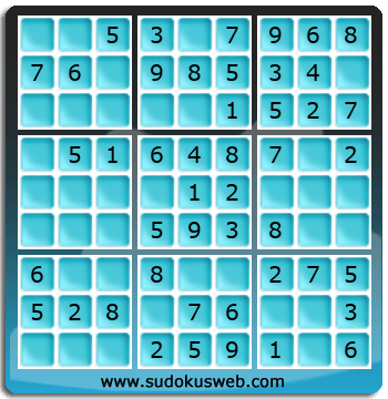 Sudoku de Niveau Très Facile