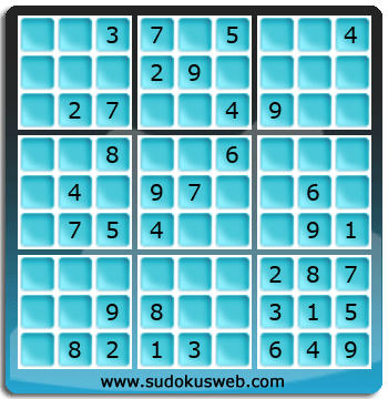 Sudoku von einfacher höhe