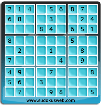 Sudoku von einfacher höhe