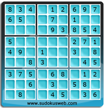 Sudoku de Nivell Molt Fàcil Sudoku de Nivell Molt Fàcil