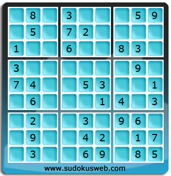 Sudoku von einfacher höhe