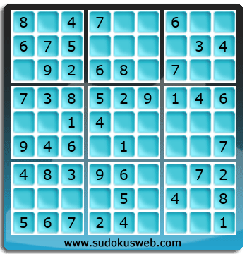 Sudoku de Nivell Molt Fàcil Sudoku de Nivell Molt Fàcil