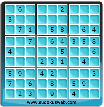 Sudoku von einfacher höhe