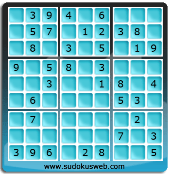 Sudoku von einfacher höhe