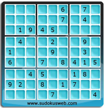 Sudoku von mittelmässiger höhe Sudoku von mittelmässiger höhe