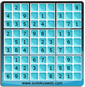 Sudoku de Nivell Molt Fàcil Sudoku de Nivell Molt Fàcil