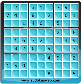 Sudoku von einfacher höhe