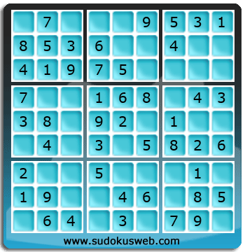 Sudoku de Niveau Très Facile