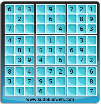 Sudoku de Niveau Très Facile