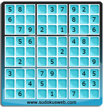 Sudoku von einfacher höhe