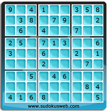 Nivel Facil de Sudoku