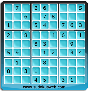 Sudoku von einfacher höhe