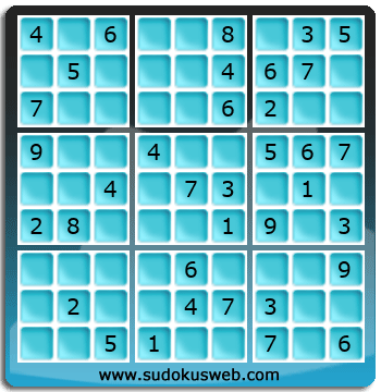 Sudoku von einfacher höhe Sudoku von einfacher höhe