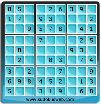 Sudoku von sehr einfacher höhe