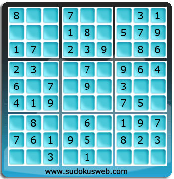 Sudoku de Nivel Muy Fácil