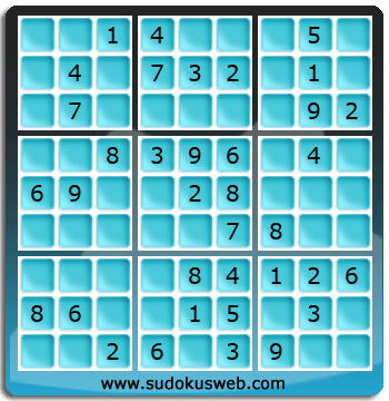 Nivel Facil de Sudoku