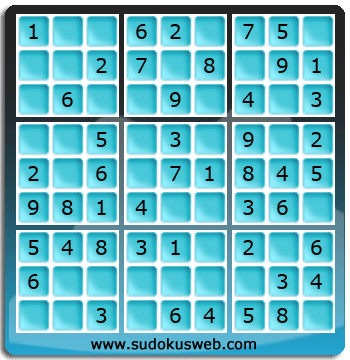 Sudoku von sehr einfacher höhe