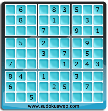 Sudoku von mittelmässiger höhe Sudoku von mittelmässiger höhe