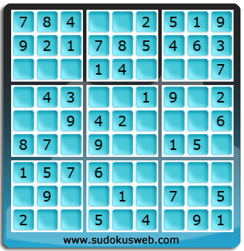 Sudoku von sehr einfacher höhe