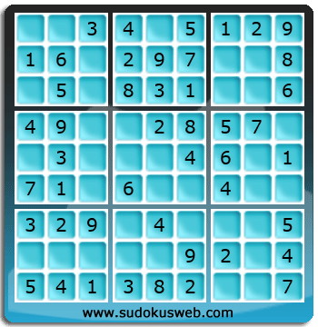 Sudoku von sehr einfacher höhe