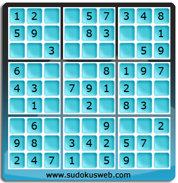 Sudoku de Nivel Muy Fácil Sudoku de Nivel Muy Fácil