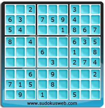 Sudoku de Nivel Fácil Sudoku de Nivel Fácil