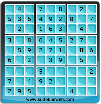 Nivel Muito Facil de Sudoku