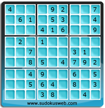 Nivel Facil de Sudoku