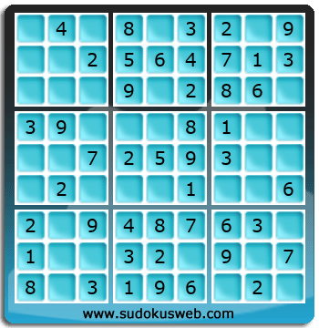 Very Easy Level Sudoku