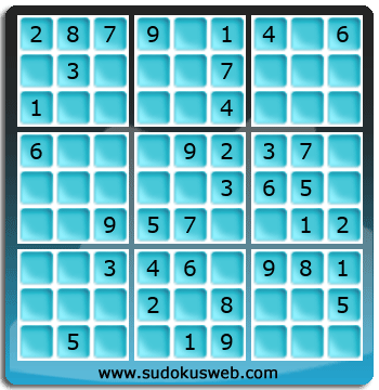 Sudoku von einfacher höhe