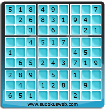 Nivel Muito Facil de Sudoku