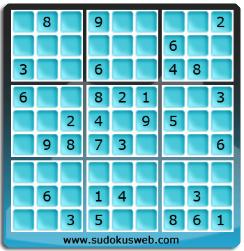 Sudoku von mittelmässiger höhe