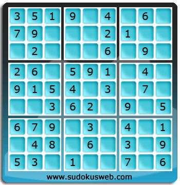 Sudoku von sehr einfacher höhe